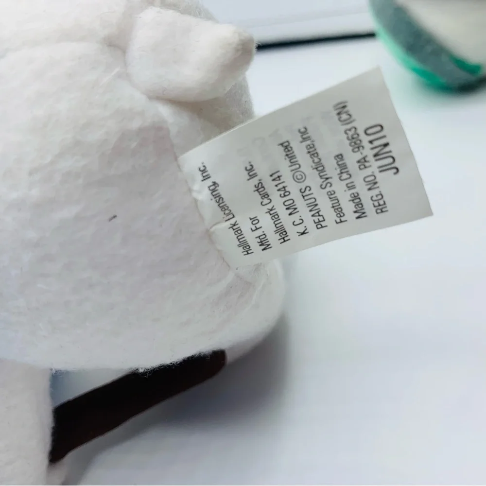 ❗️SALE❗️ Snoopy Plush 2010 Hallmark Christmas 6” Peanuts Shepherd Nativity